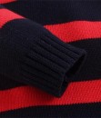 Red Stripe Sweater - Black