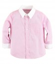 White Collar Cuff Shirt - Pink