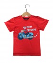 Motorbike Vroom Red Tee