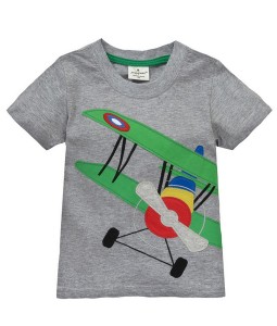 Biplane Grey Tee