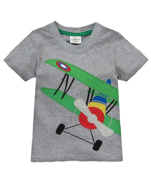 Biplane Grey Tee 1