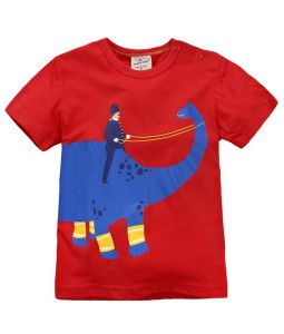 Dinosaurus Police Red Tee