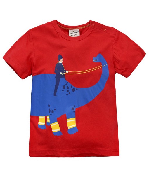 Dinosaurus Police Red Tee 1