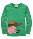 Daschund Green Tee