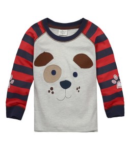 Puppy Face Raglan Tee