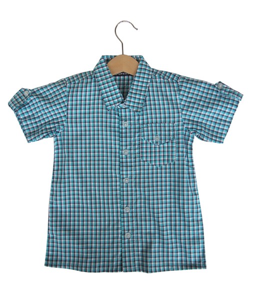Casual Shirt - Blue Duo Square 1