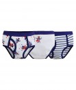 Superhero White 3in1 Boy Underwear (1-2 Tahun)