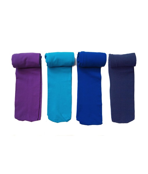 Full Feet Stocking - Purple Bue Light Blue Royal Blue Dark (1-4T) 1
