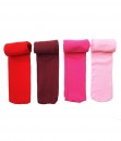 Full Feet Stocking - Red Maroon Pink Hot Pink Soft (1-4T)