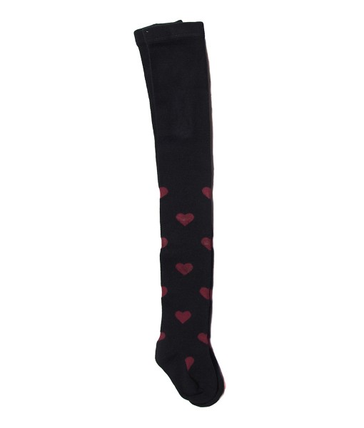 Heart Full Feet Legging - Black (2-7T) 1