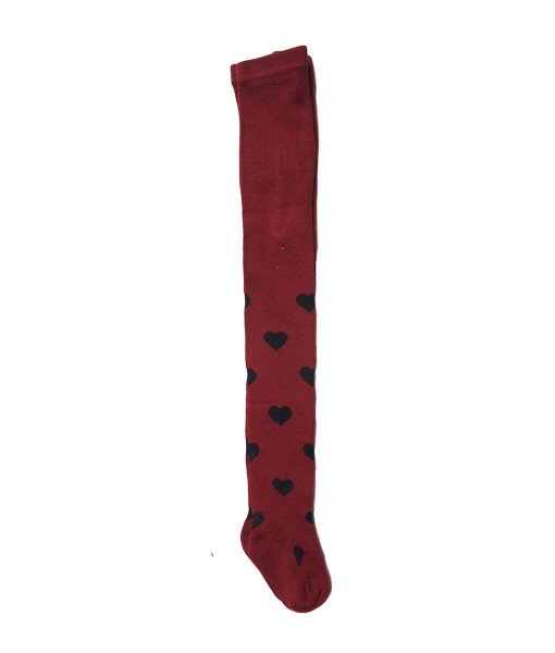 Heart Full Feet Legging - Red (2-7T) 1