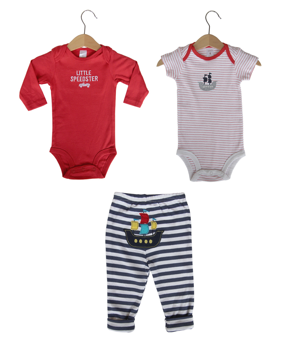 Little Speedster Bodysuit+ Stripes Bodysuit+ Stripes Pant