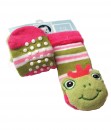 Baby Girl Stripes Rattle Socks