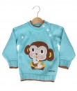 Monkey Knit Top - Blue