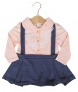 Lace Overall Top - Peach