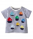 Sail Boat Stripes Tee