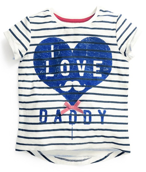 Love Daddy Stripes Tee 1