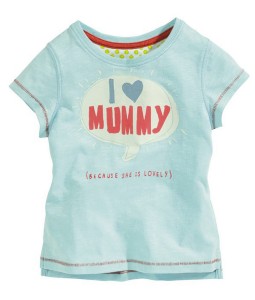 Love Mummy Turquoise Tee