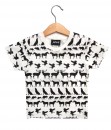 Animals White Tee