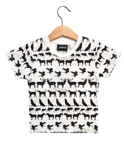 Animals White Tee 1