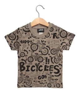 Bicycles Grey Tee
