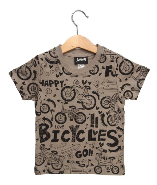 Bicycles Grey Tee 1