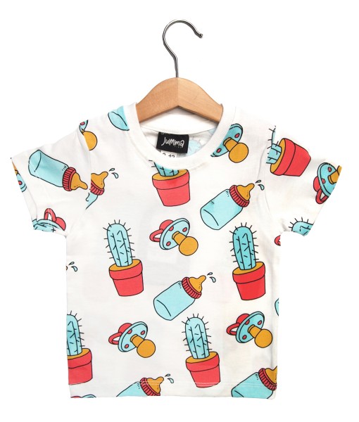 Pacifier Cactus White Tee 1