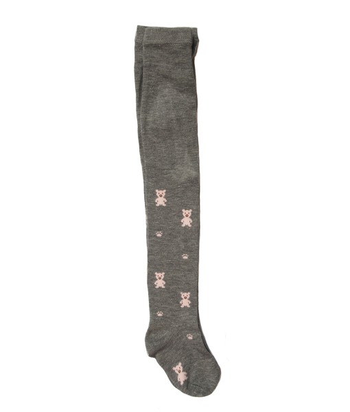 Bear Full Feet Legging - Grey (1-7T) 1