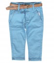Stripe Lining Pant + Belt - Blue
