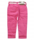 Girl Pink Pant + White Belt