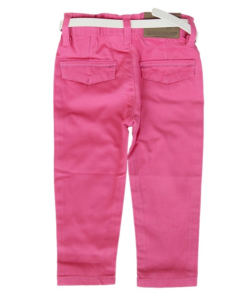 Girl Pink Pant + White Belt