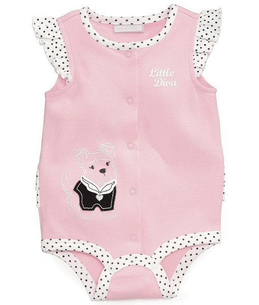 Dog Diva Pink Bodysuit 1