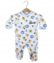 Pattern Animal Blue Jumpsuit