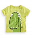 Dino Face Lime Tee