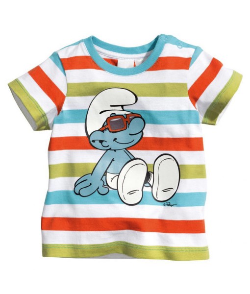 Smurf Stripes Tee 1