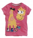 Giraffe Sneaker Pink Tee