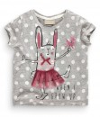 Rabbit Ballerina Grey Tee