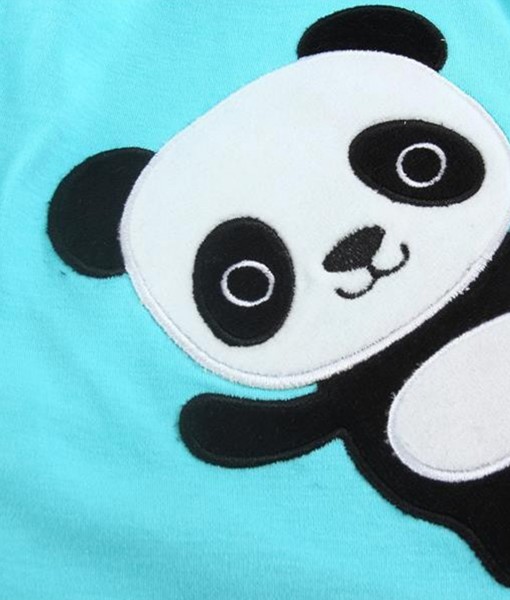 Panda Blue 2in1 Tee