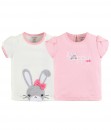 Bunny Pink 2in1 Tee