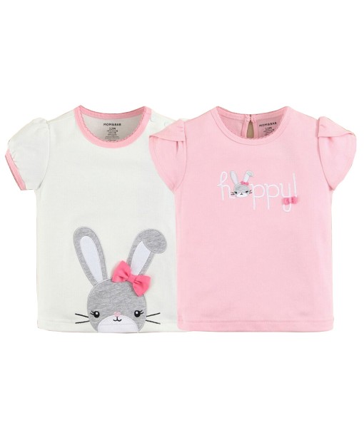 Bunny Pink 2in1 Tee 1