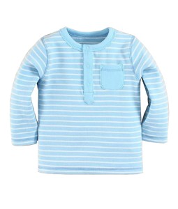 Stripe Sweat Shirt - Blue