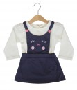 Smiley Lace Dress - White
