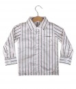 Preppy Stripes Longsleeve Shirt - Grey Pink