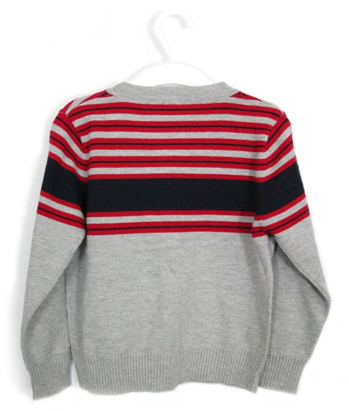 Grey Stripes Cardigan