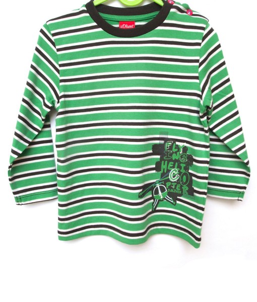 Flying Helicopter Top - Green 1