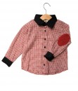 Red Square Patch Shirt