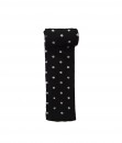 Dot Full Feet Stocking - Black