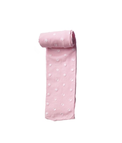 Dot Full Feet Stocking - Pink Soft 1