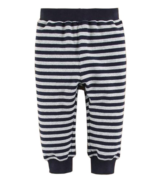 Stripe Sweat Pant - Black 1