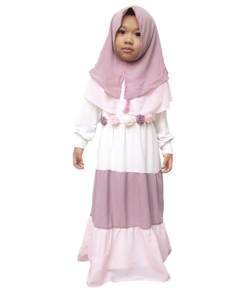 Gamis Sophia Dress + Jilbab 1